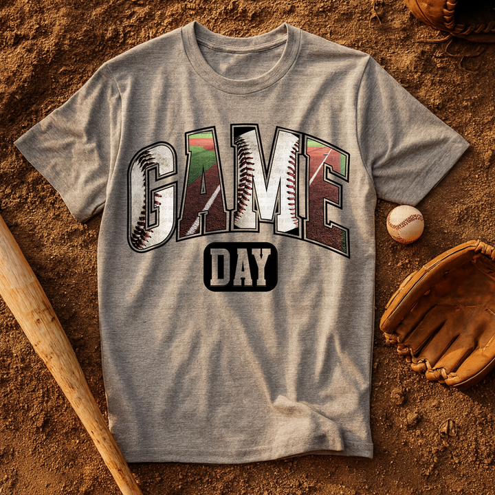 Game Day Baseball DTF Print