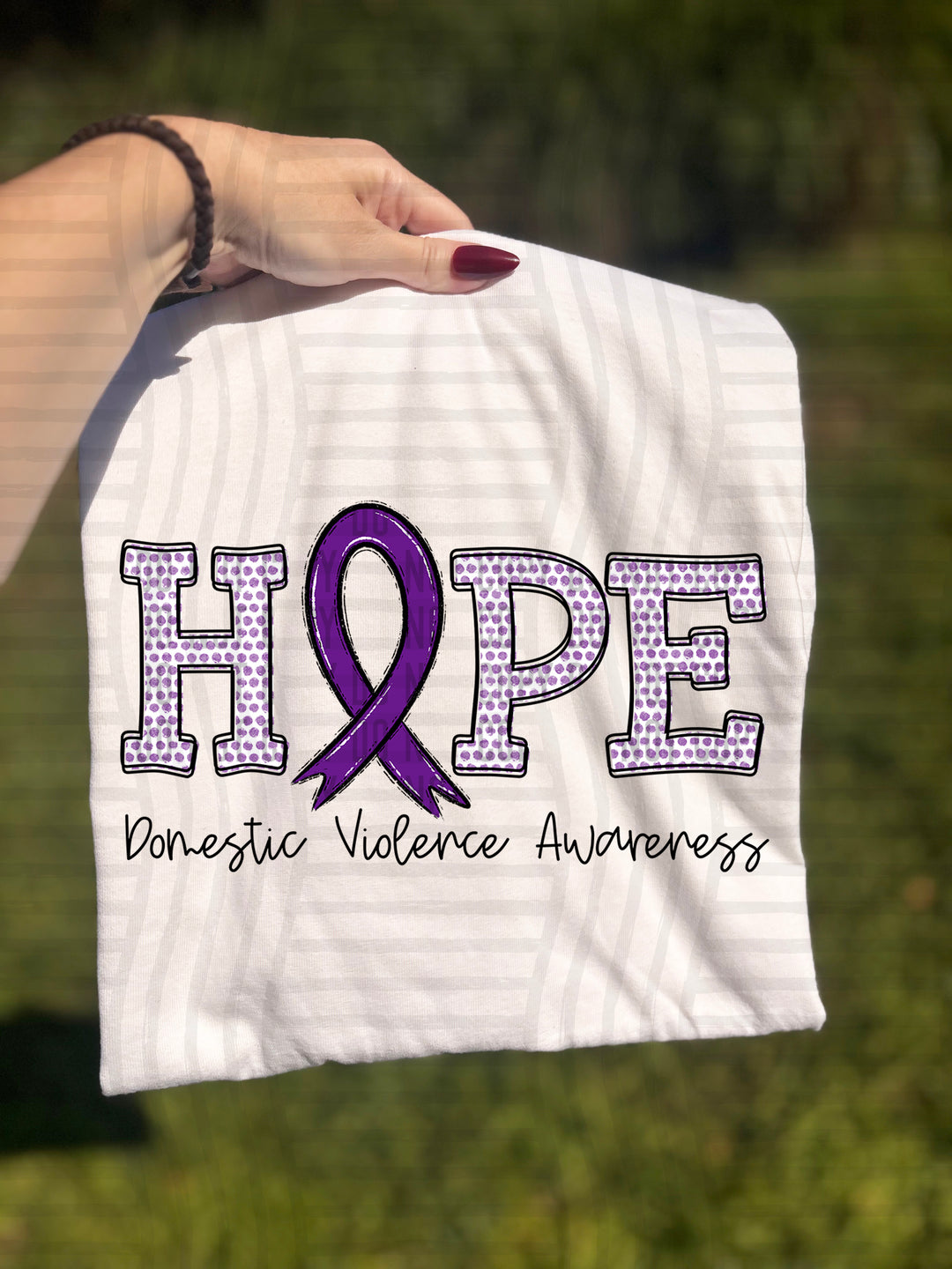 DV Awareness DTF Print