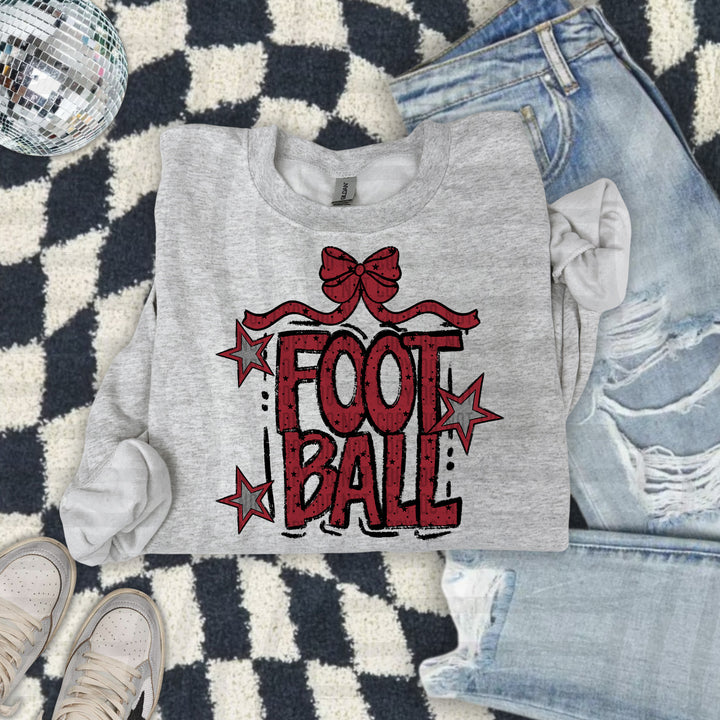 Football Bow DTF Print