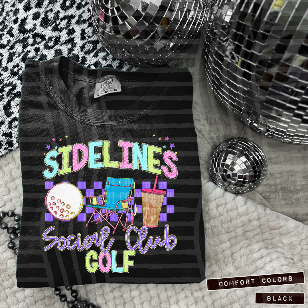 Sidelines DTF Print