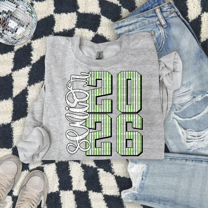 Senior 2026 Seersucker DTF Print