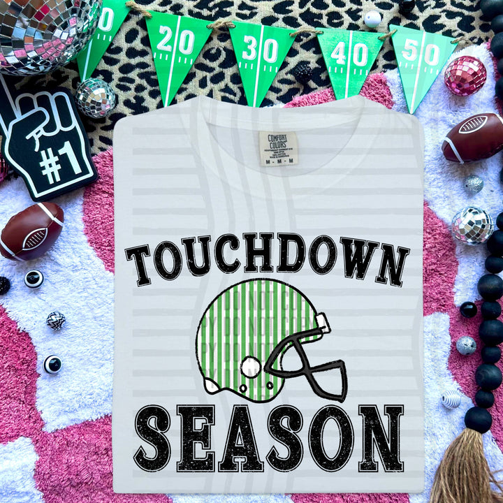 Touchdown Season Seersucker DTF Print