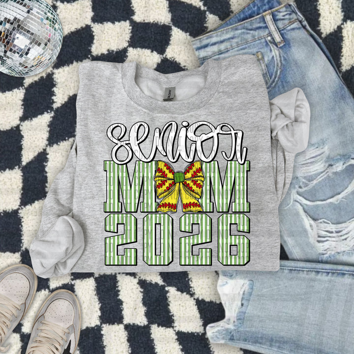 Senior Mom Softball DTF Print