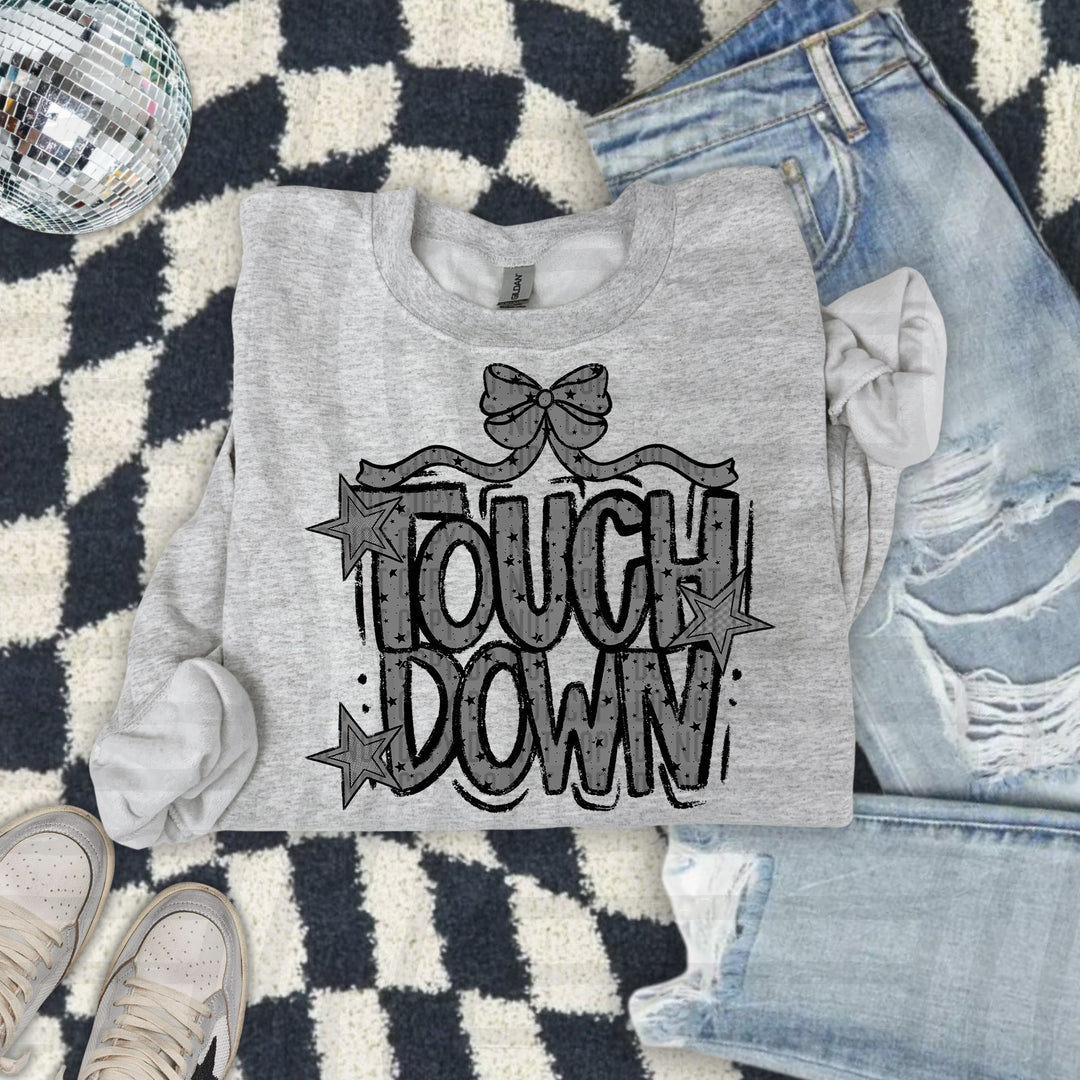 Touch Down Bow DTF Print