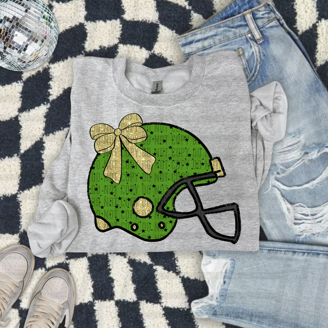 Football Helmet Colors DTF Print