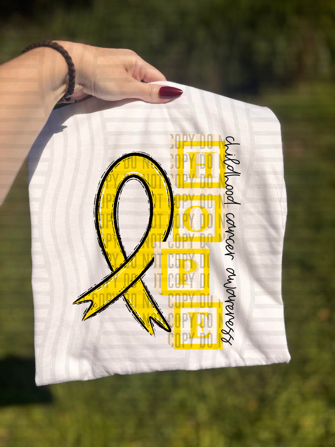 Childhood Cancer Awareness DTF Print
