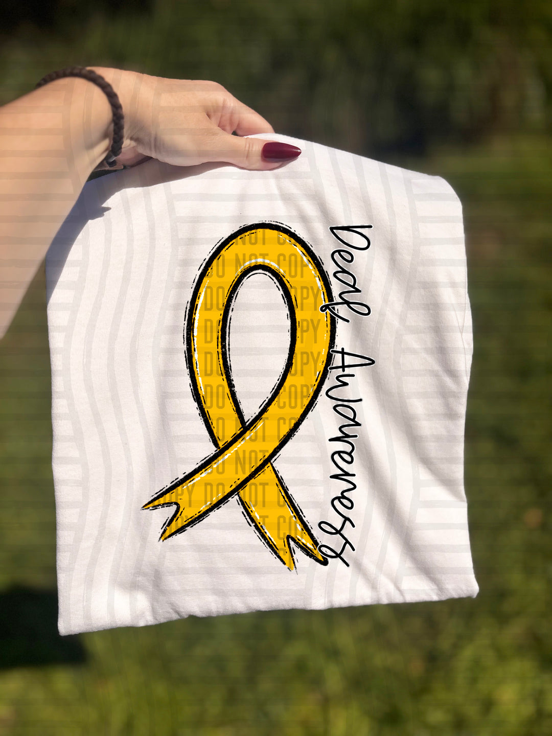 Deaf Awareness DTF Print