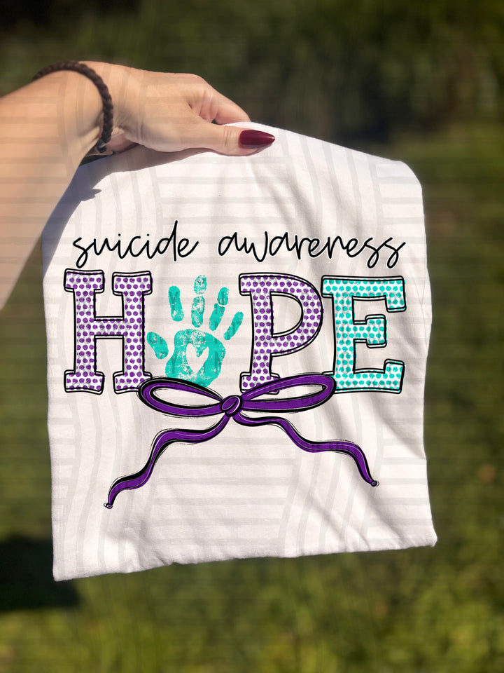 Suicide Awareness DTF Print