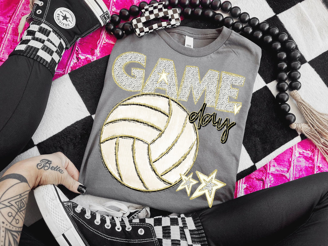 Game Day Sports Balls No Bows DTF Print