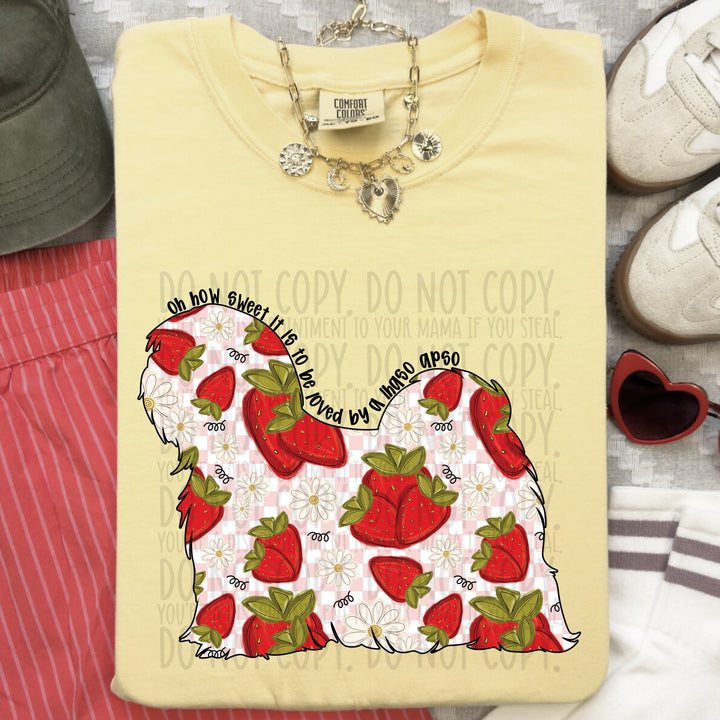 How Sweet Dog DTF Print