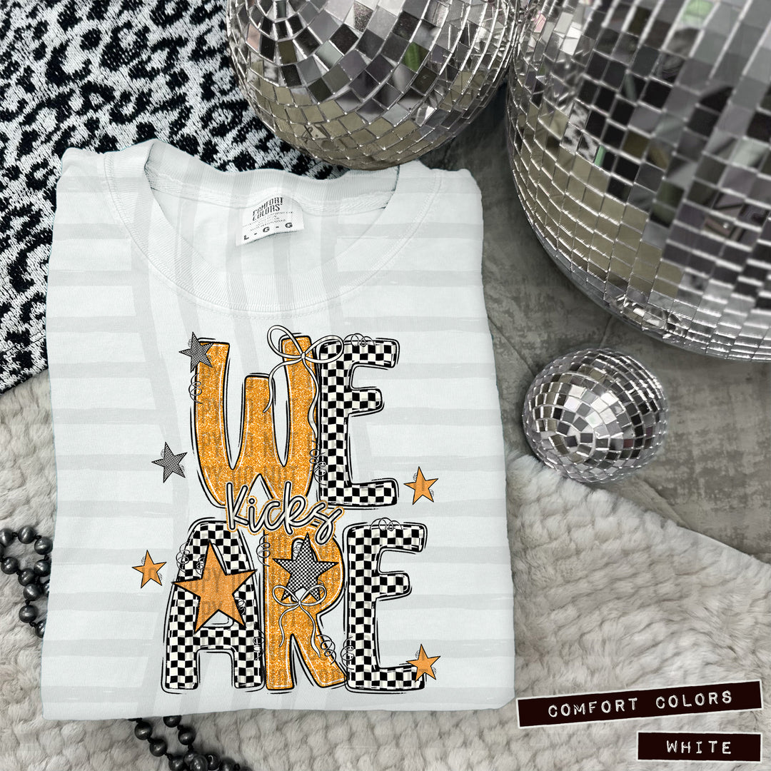 Gold We Are Spirit DTF Print