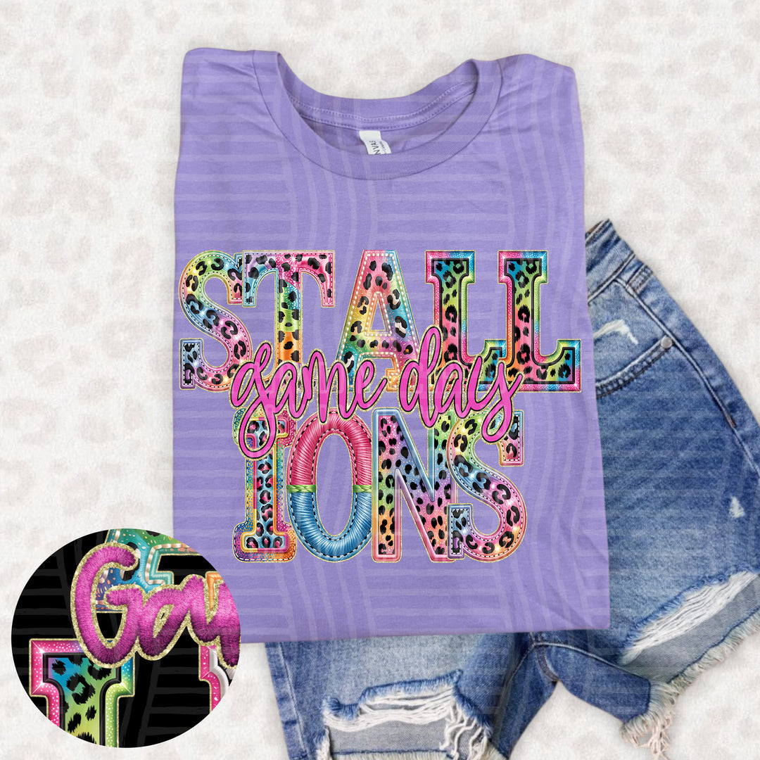 Rainbow Mitchymatchy DTF Print