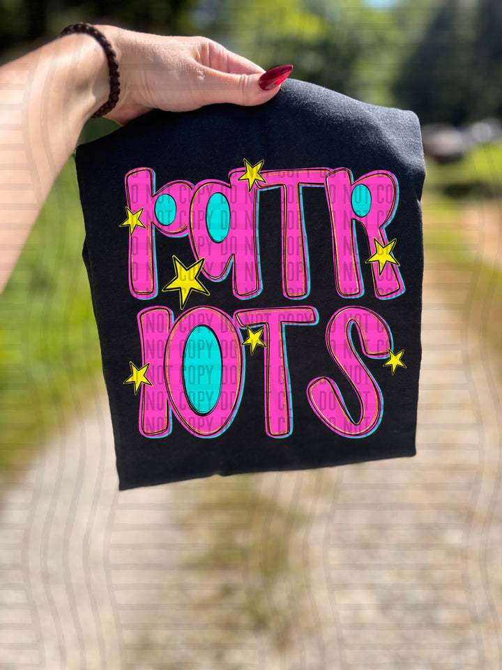 Pink Glow DTF Print