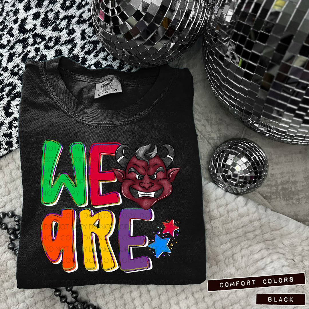 We Are Mascot Heads DTF Print