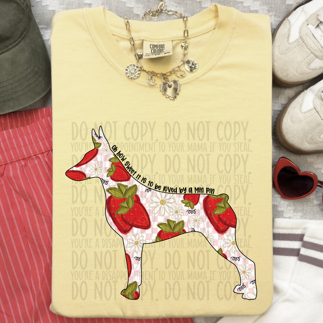 How Sweet Dog DTF Print