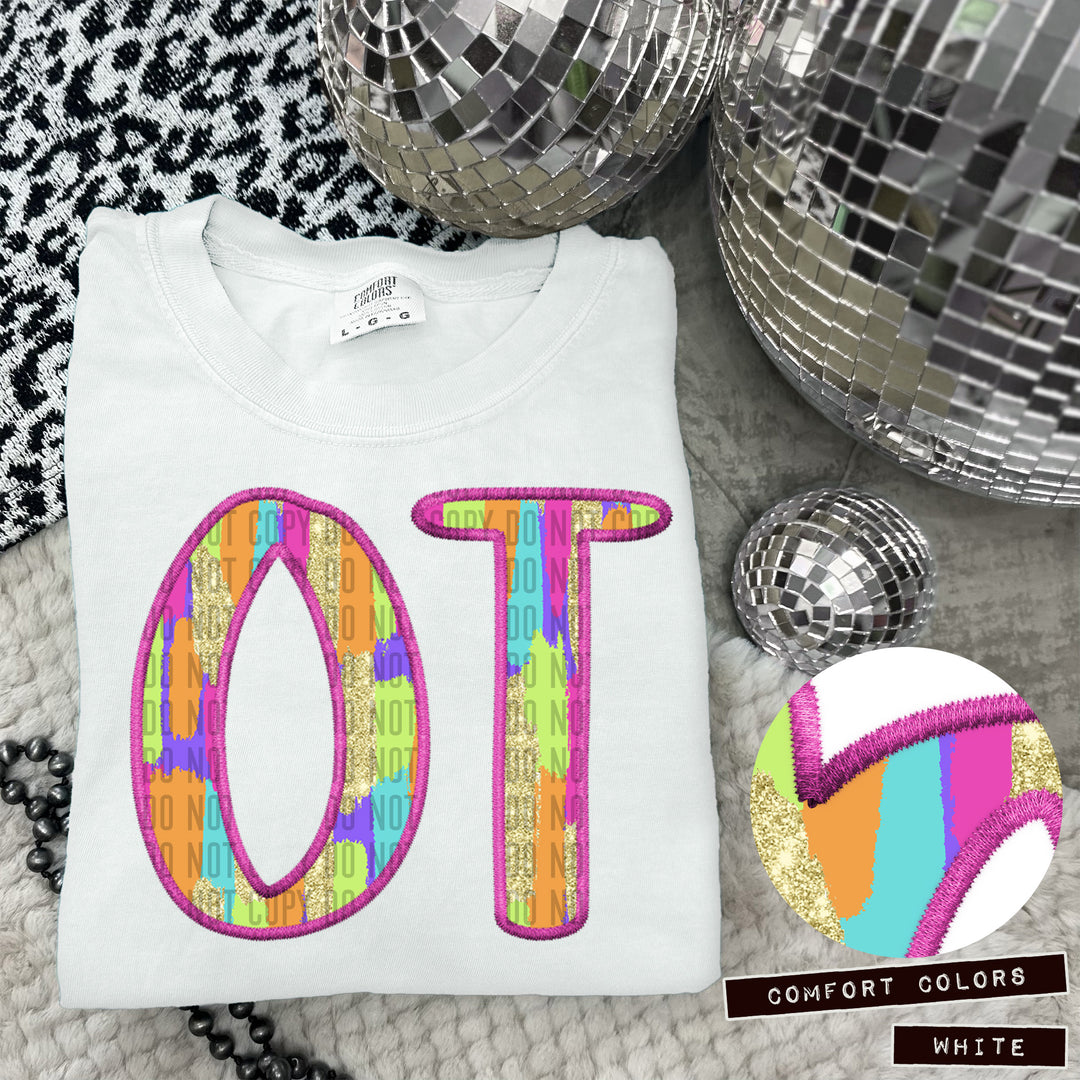 Juneberry Brushstrokes Names/Occupations DTF Print