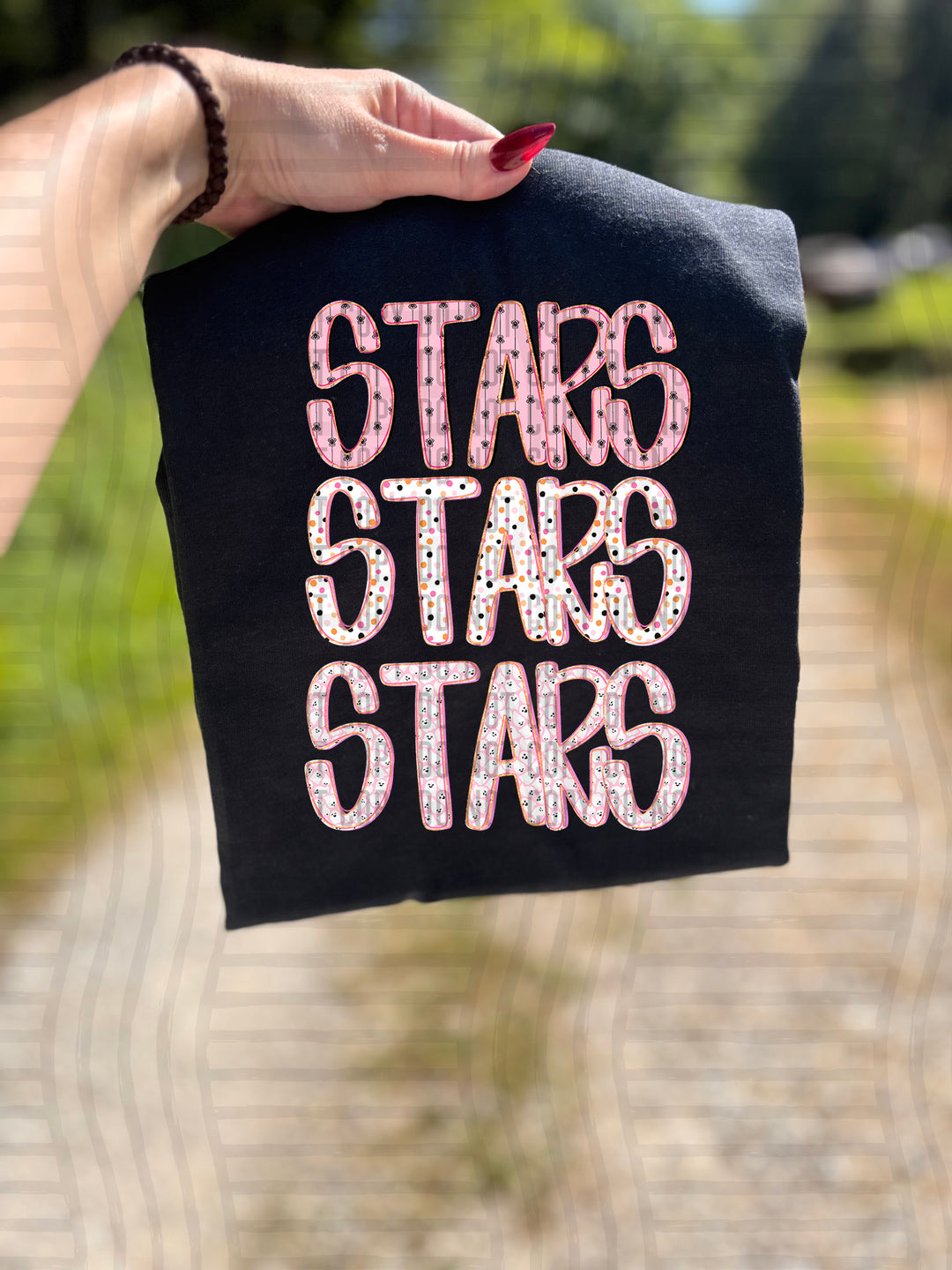 Girly Spooky Triple Stacked DTF Print