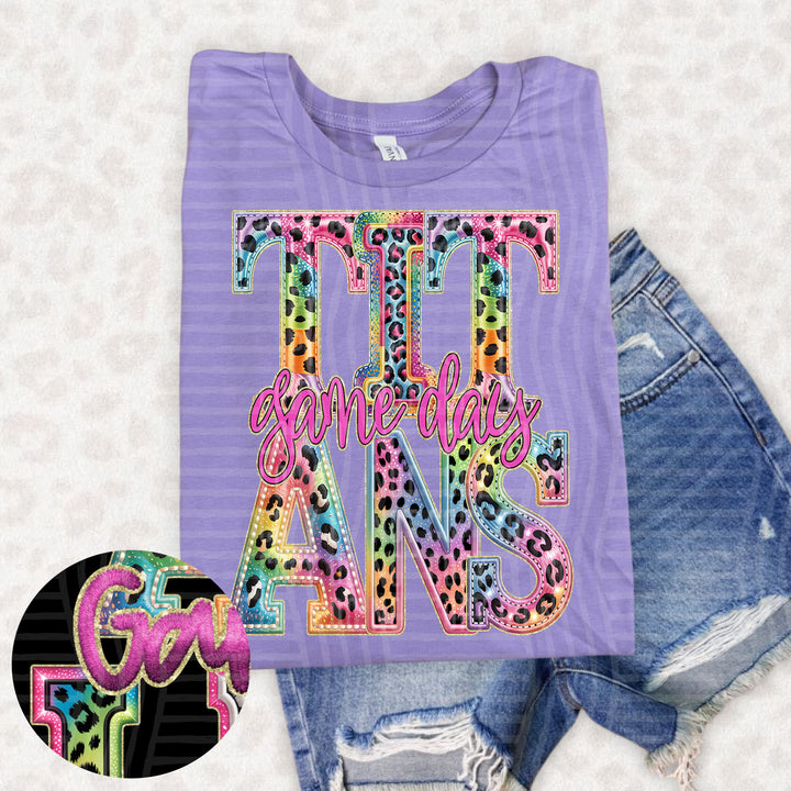 Rainbow Mitchymatchy DTF Print