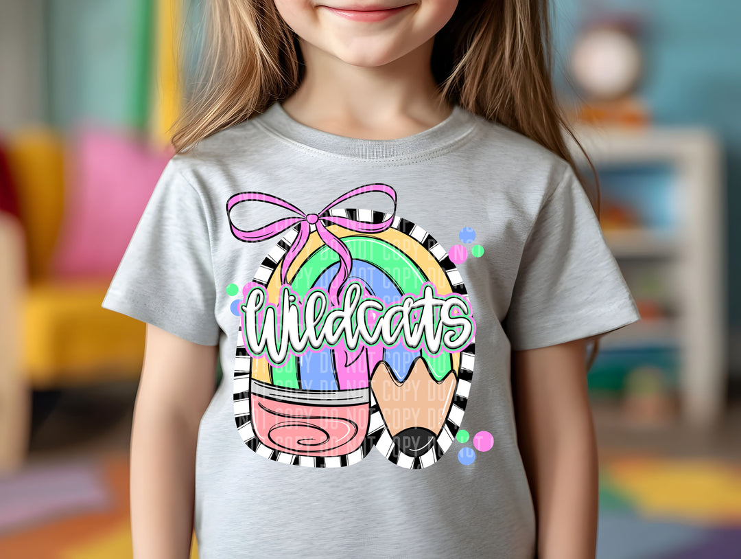 Preppy Pencil DTF Print