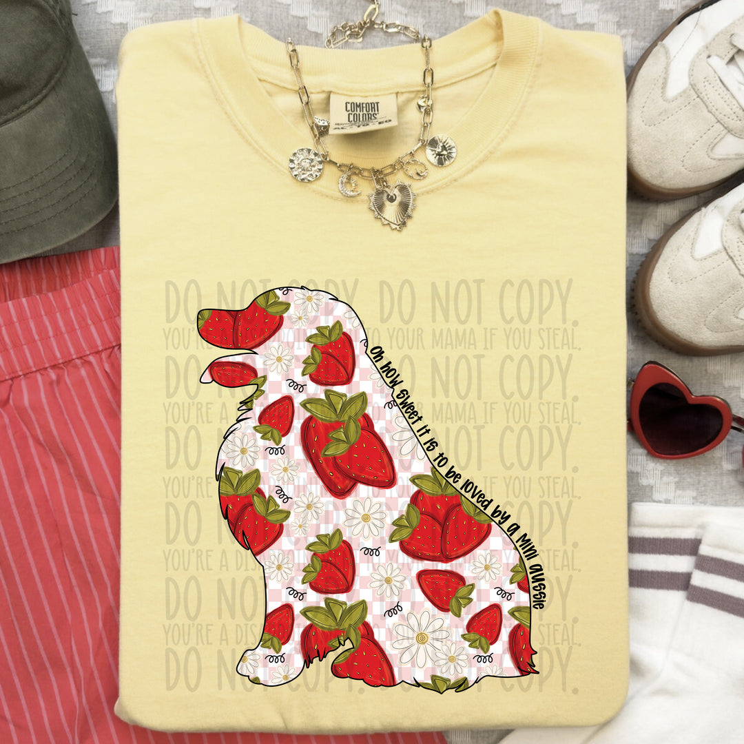 How Sweet Dog DTF Print