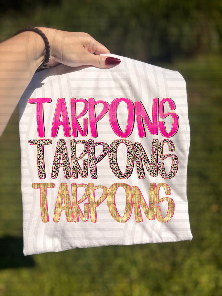 Pretty In Pink Triple Stacked DTF Print