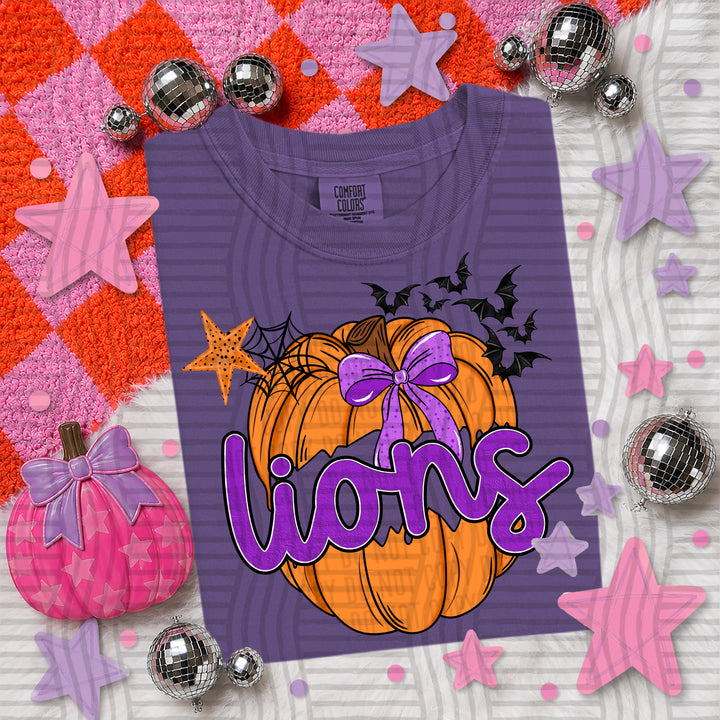 Pumpkin Pop Girly Mascots DTF Print