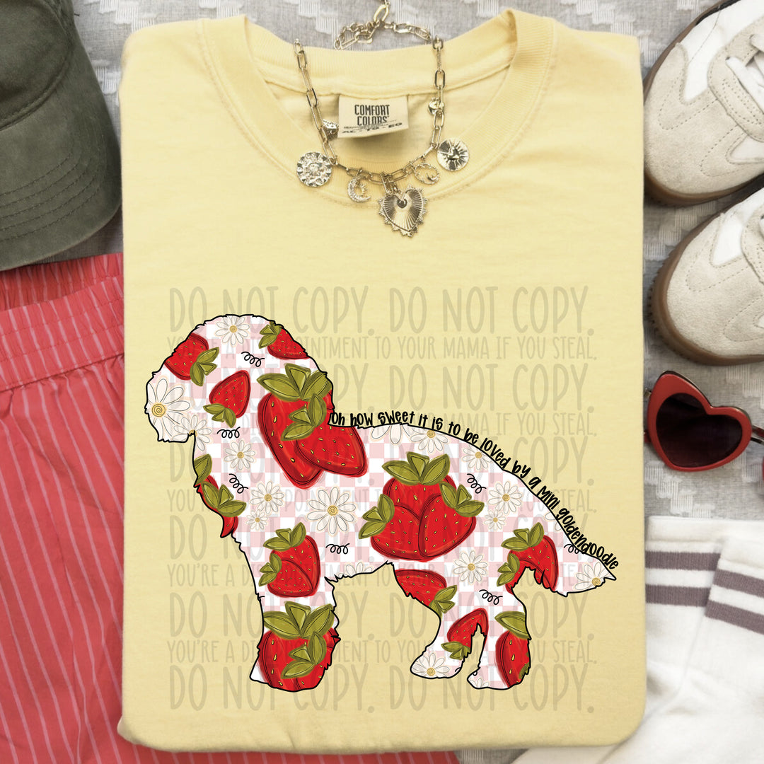 How Sweet Dog DTF Print