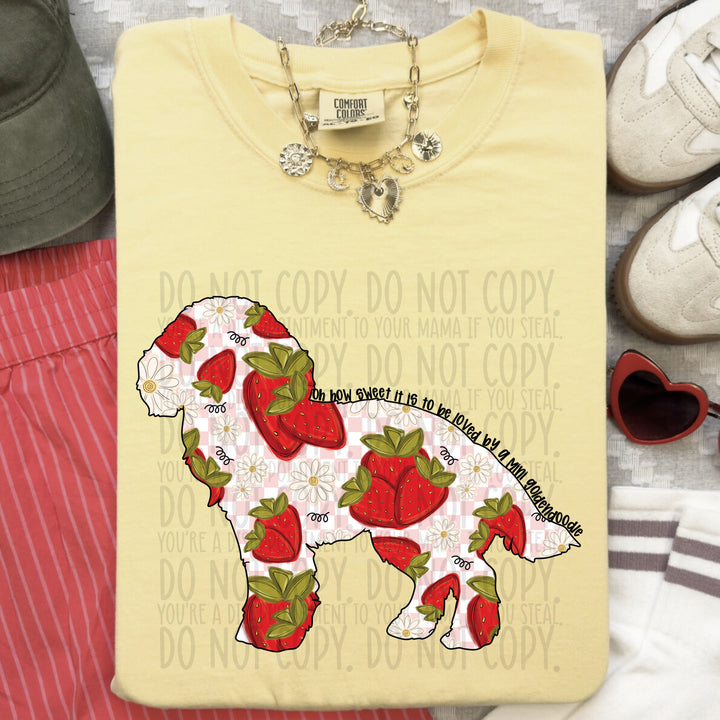 How Sweet Dog DTF Print