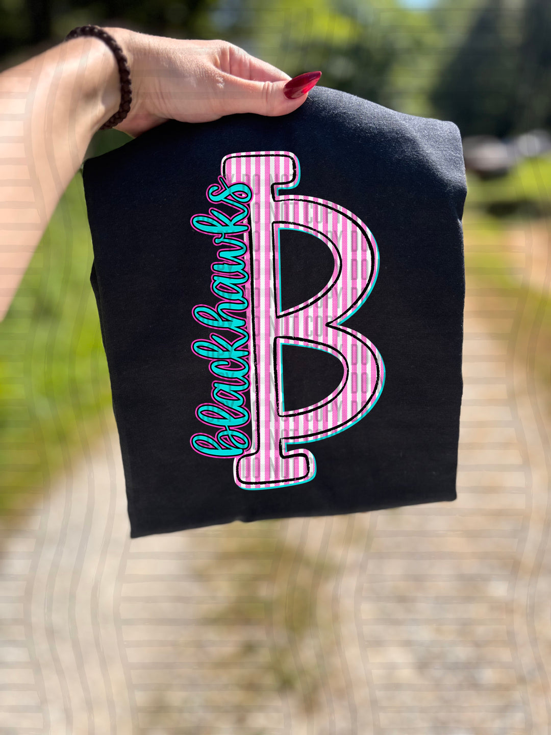 Mixy Pink Seersucker DTF Print