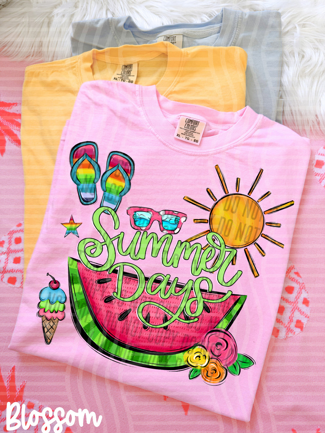 Summer Days DTF Print