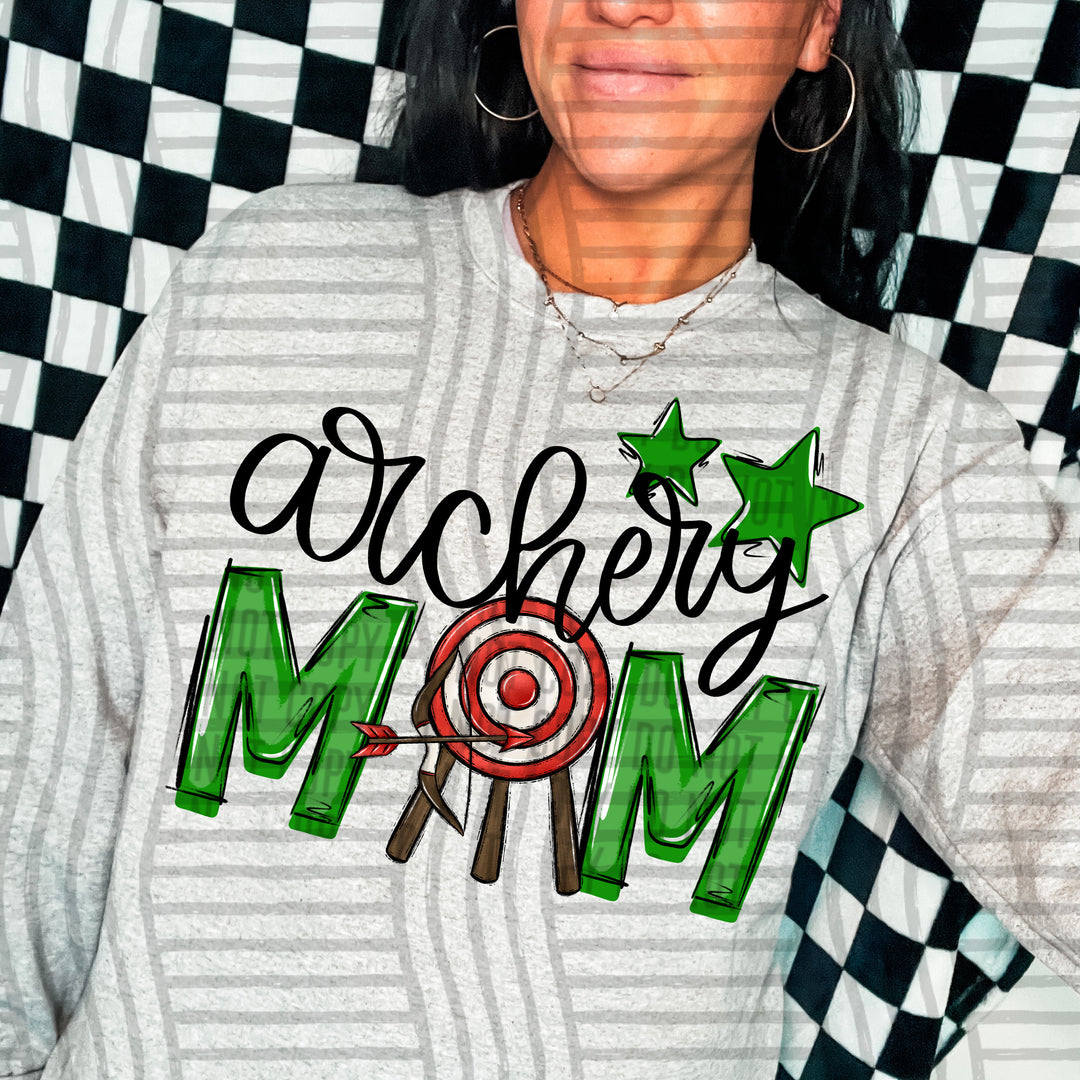 Sports Mom Archery DTF Print