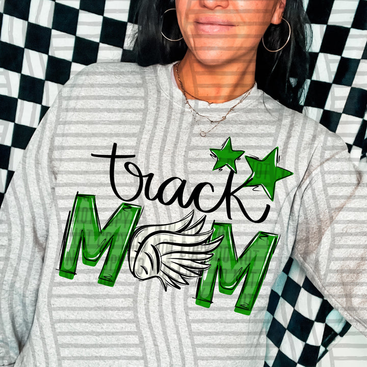 Sports Mom Track DTF Print