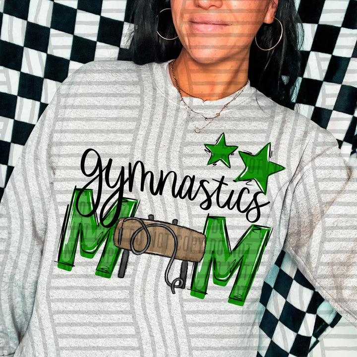 Sports Mom Gymnastics DTF Print
