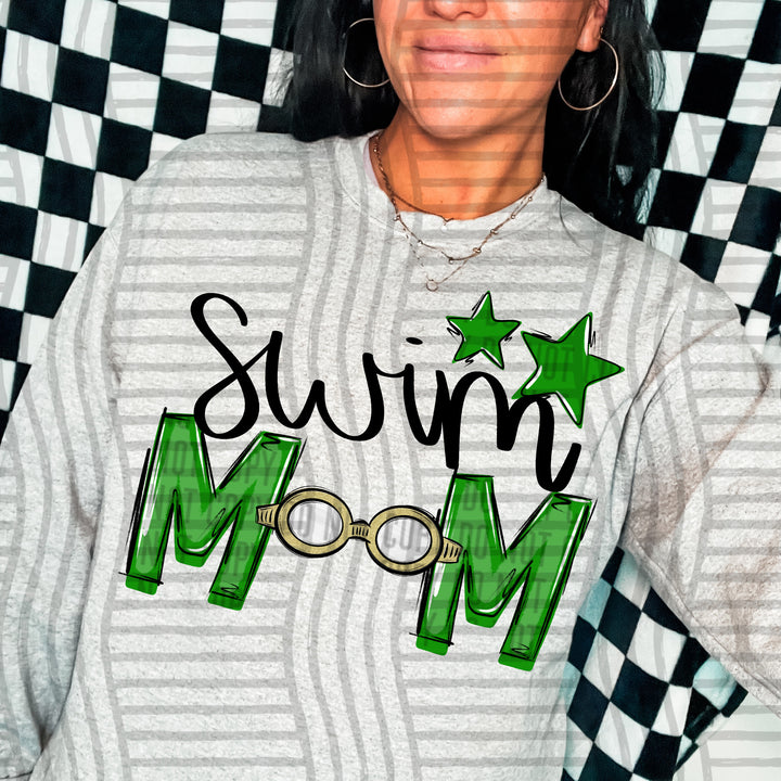 Sports Mom Swim DTF Print