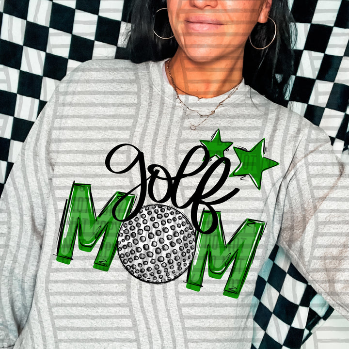 Sports Mom Golf DTF Print