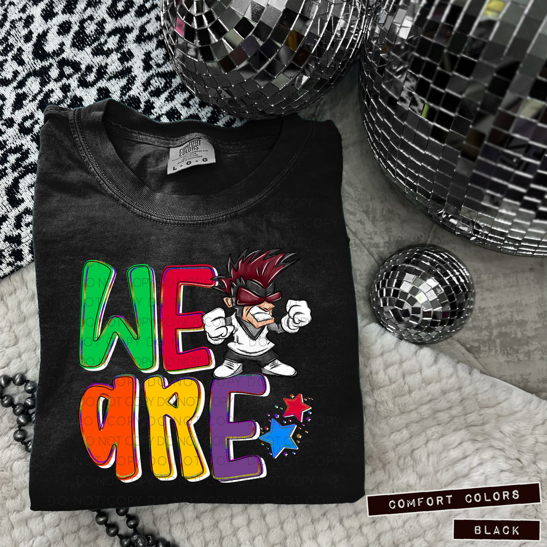 We Are Mascot Heads DTF Print