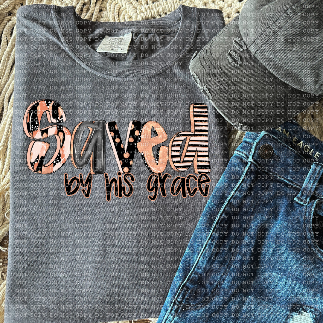 Saved by Grace DTF Print