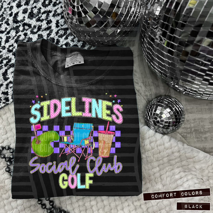 Sidelines DTF Print