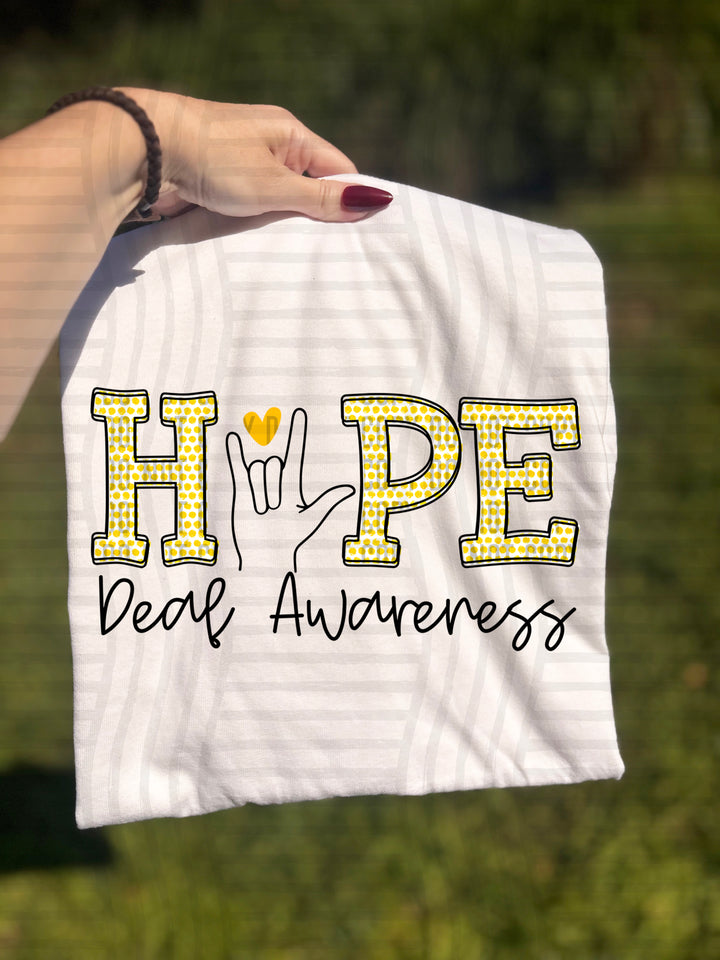 Deaf Awareness DTF Print