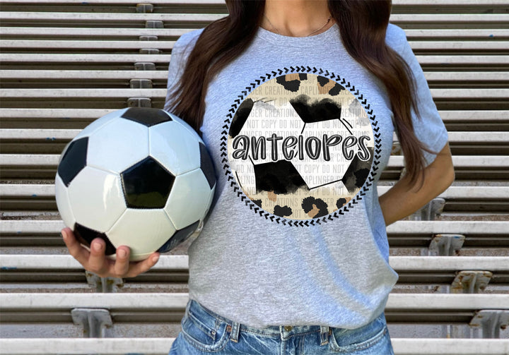 Soccer Background DTF Print