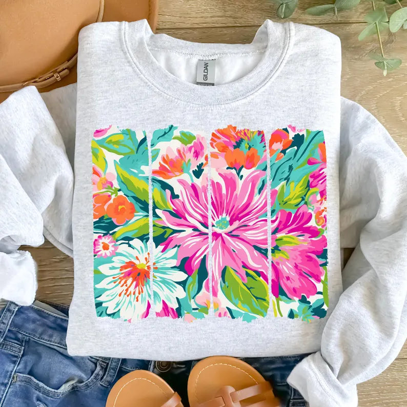 Summer Floral DTF Print