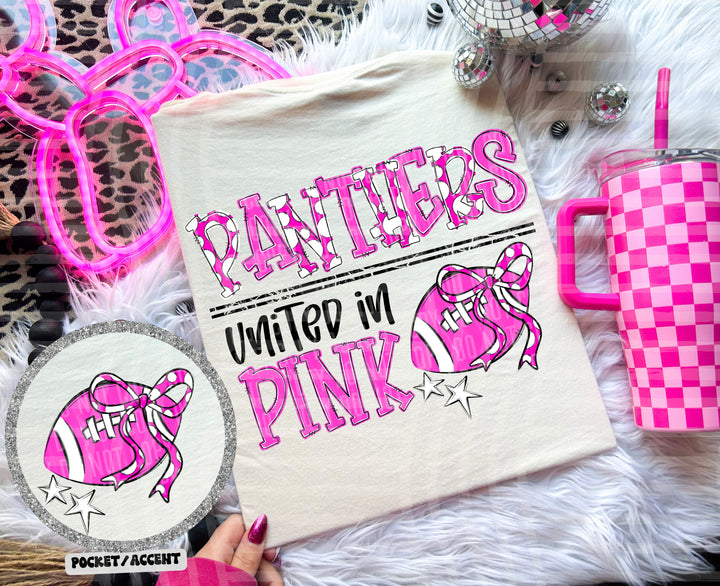 United In Pink Mascots DTF Print
