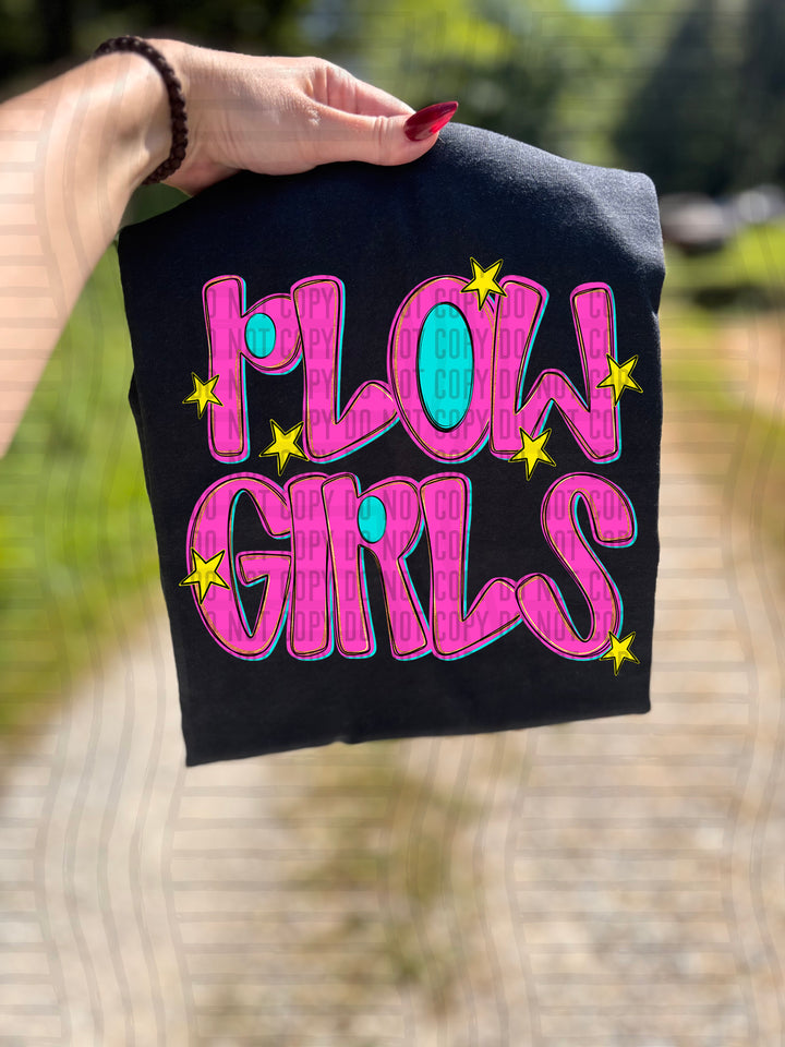 Pink Glow DTF Print