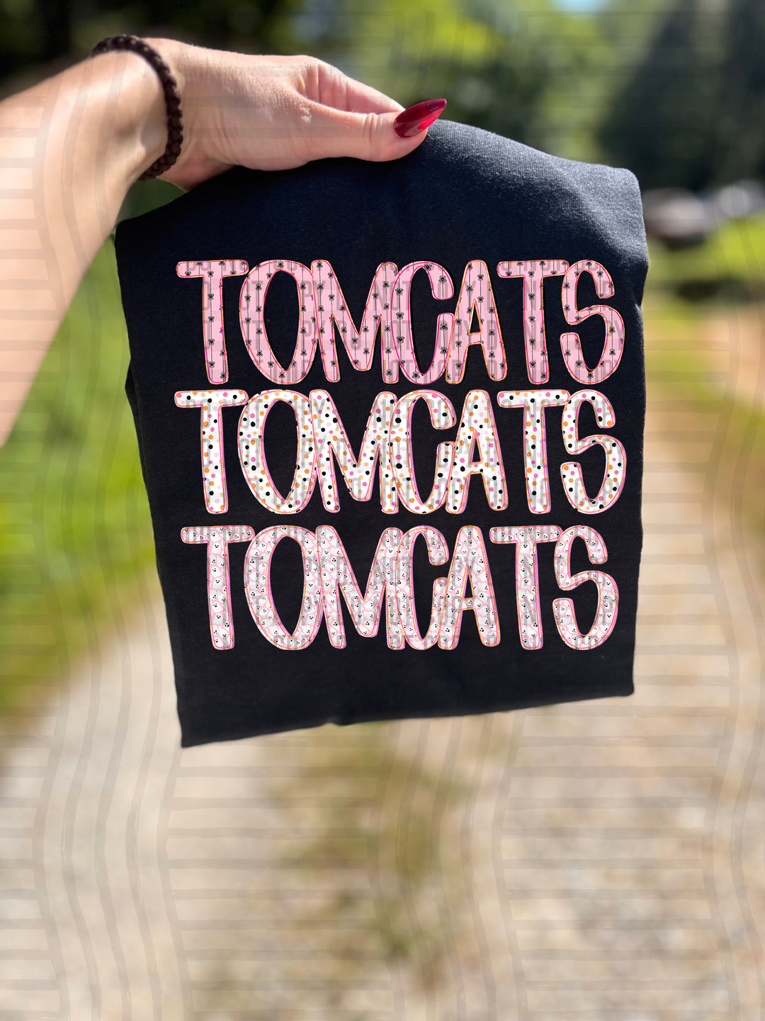 Girly Spooky Triple Stacked DTF Print