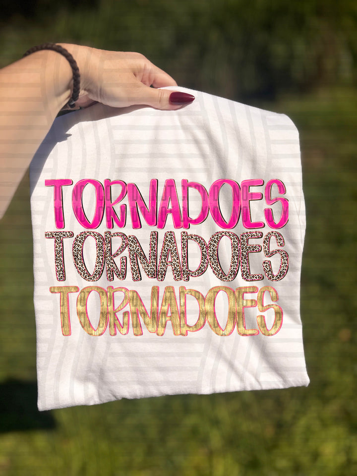 Pretty In Pink Triple Stacked DTF Print