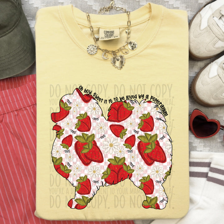 How Sweet Dog DTF Print