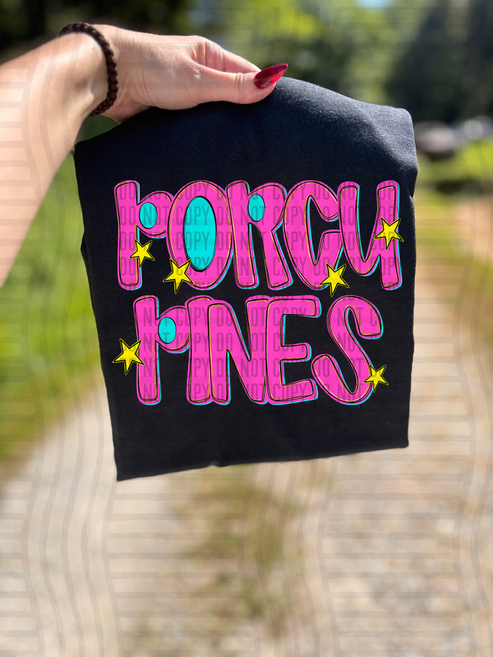 Pink Glow DTF Print