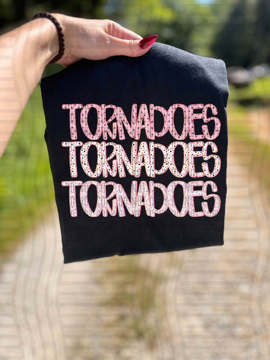 Girly Spooky Triple Stacked DTF Print