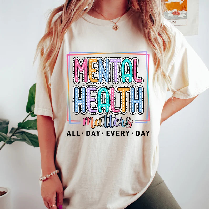 Mental Health Matters DTF Print