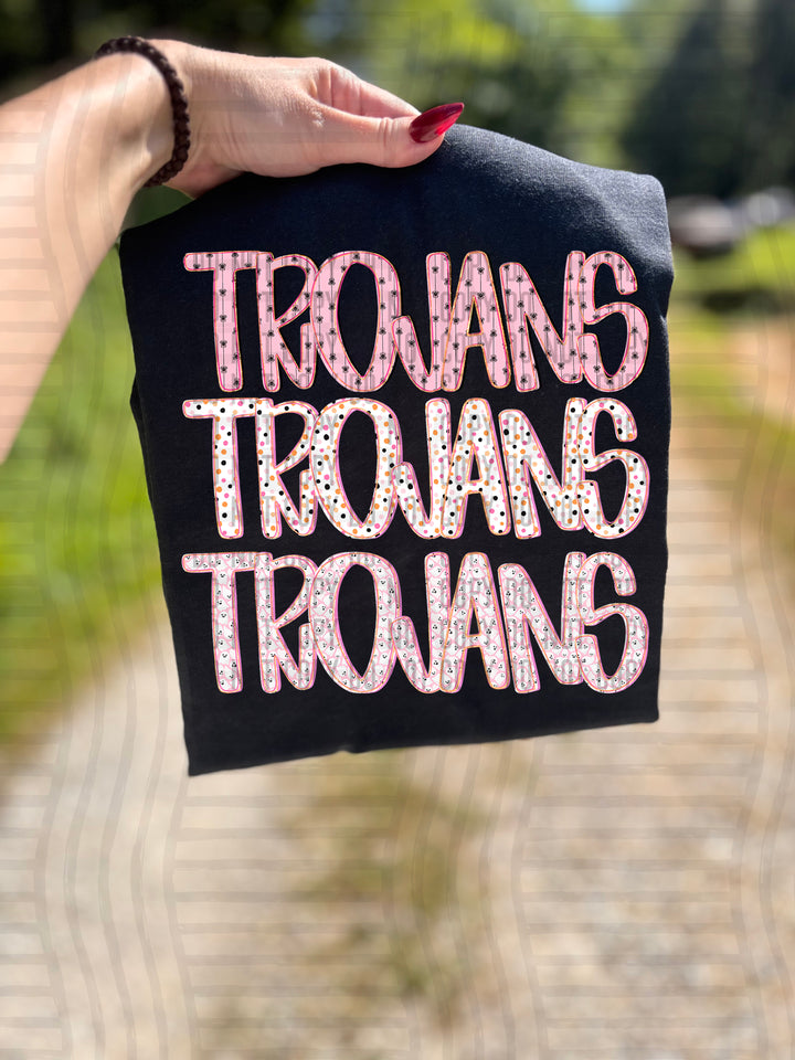 Girly Spooky Triple Stacked DTF Print